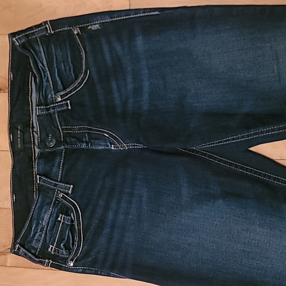 Silver Suki Straight Leg Jeans